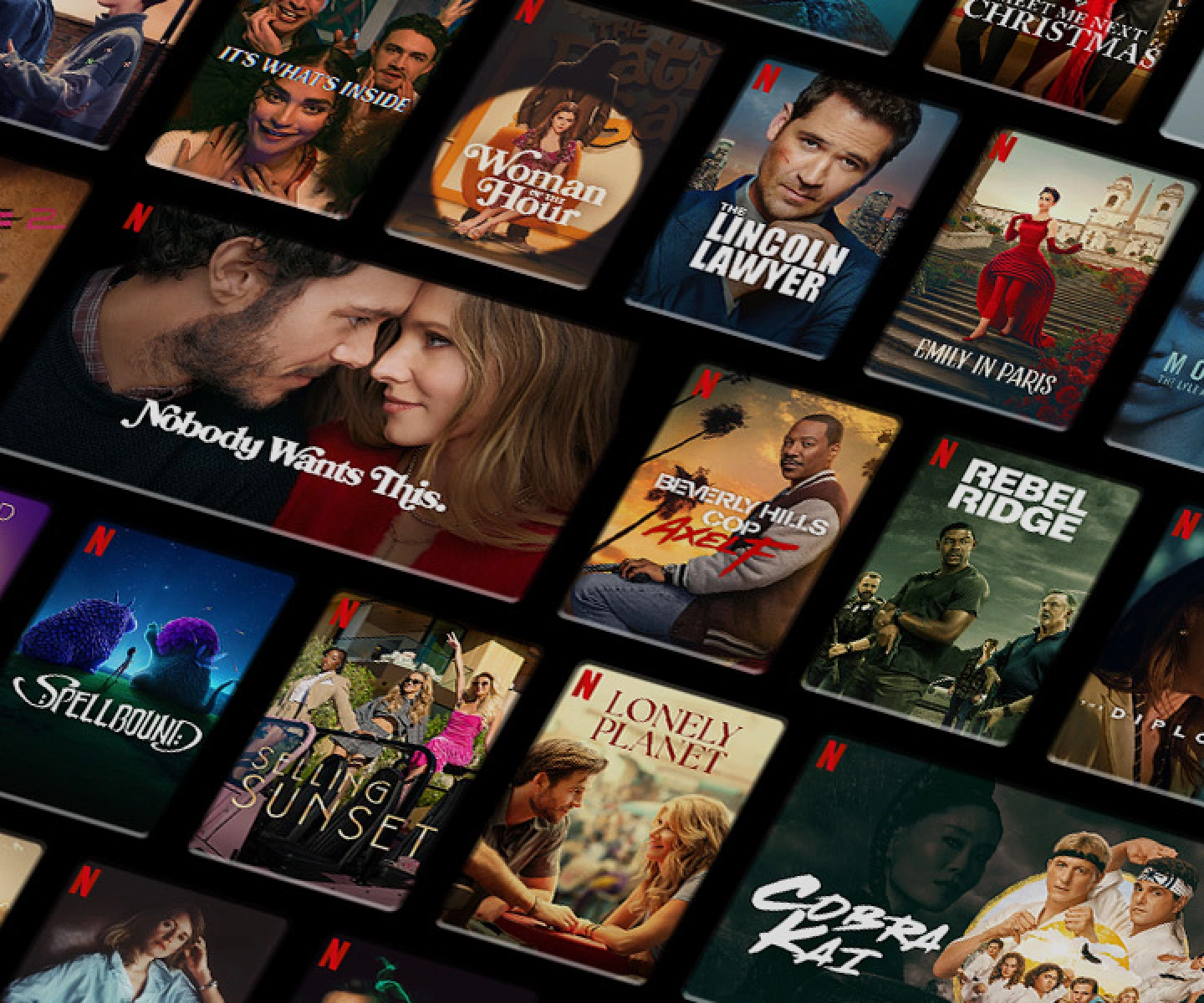 Collage of popular Netflix shows