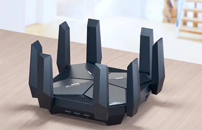 TP Link Archer router on a table