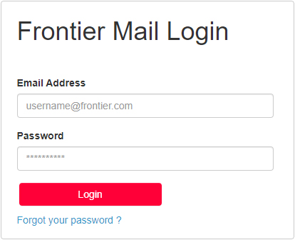 Basic Topics for Using Frontier Mail