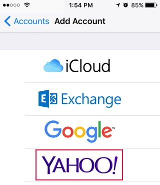 Select Yahoo