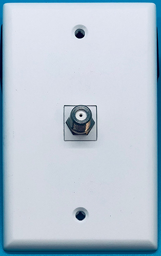 wall outlet -- check for secure connections